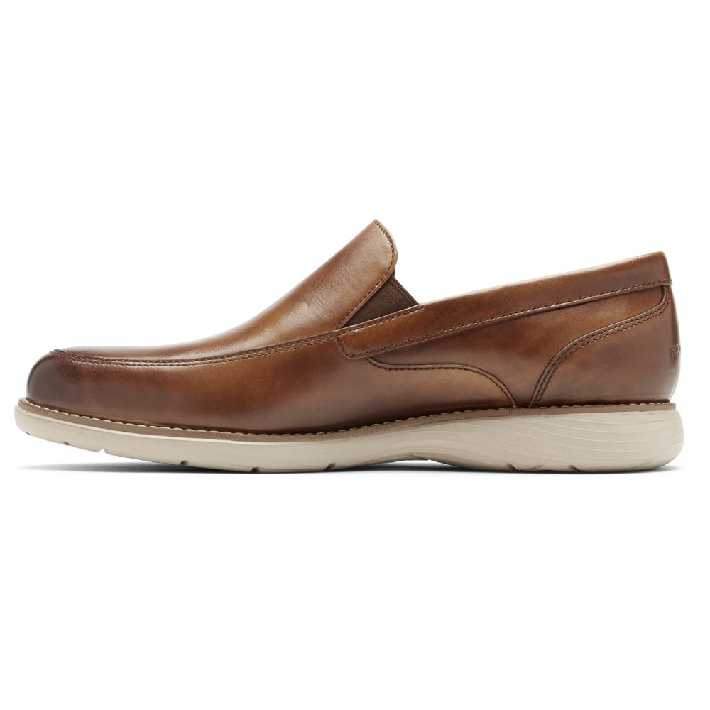 Rockport Loafers For Mens Brown - Garett Venetian - FV9681470